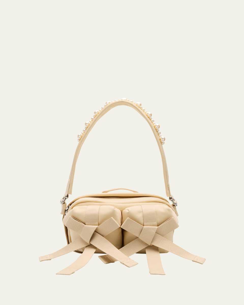Bow Zip Bum Crossbody Bag